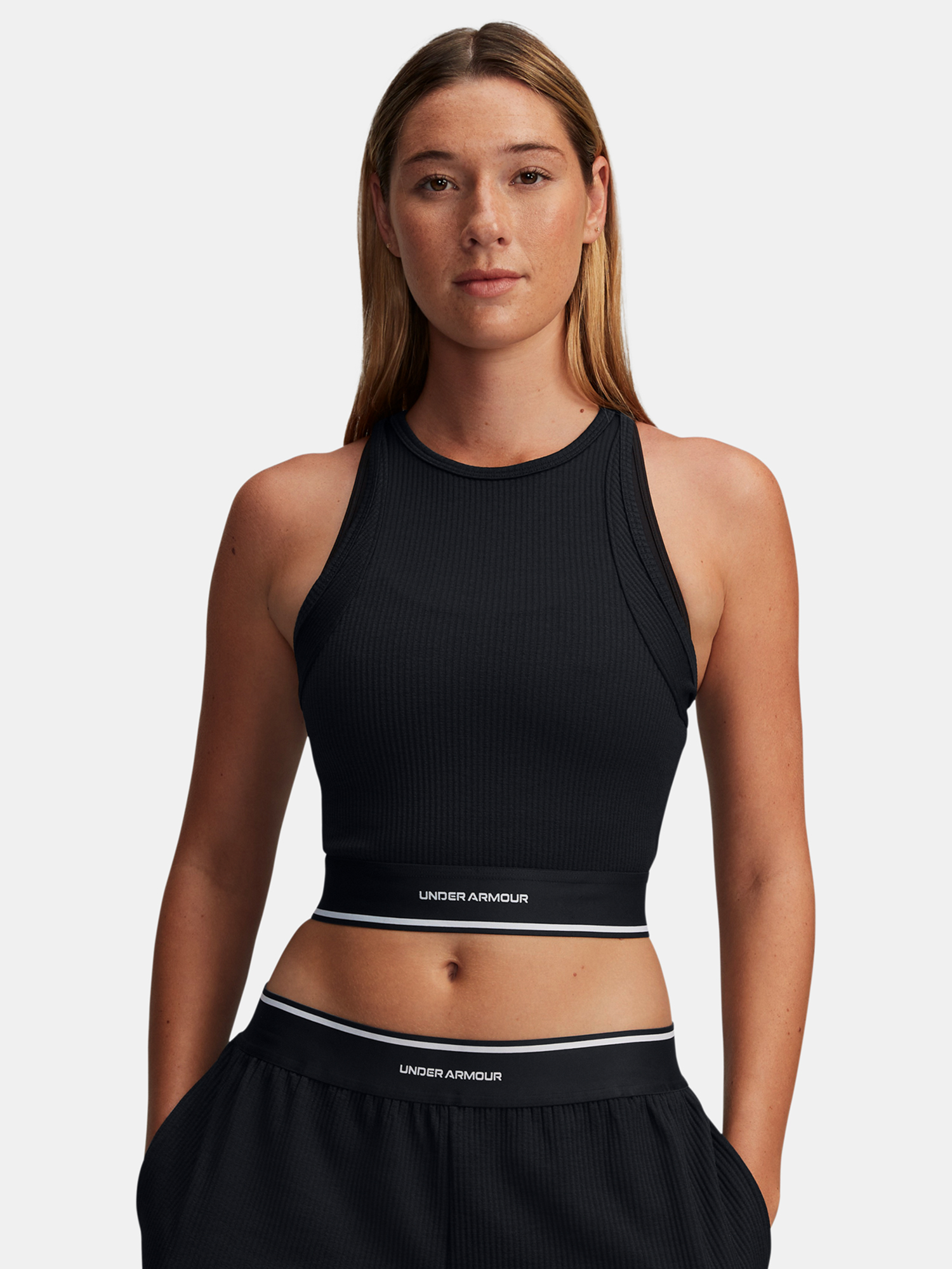 Dámské tílko Under Armour UA Meridian Rib Branded Tank - Dámské