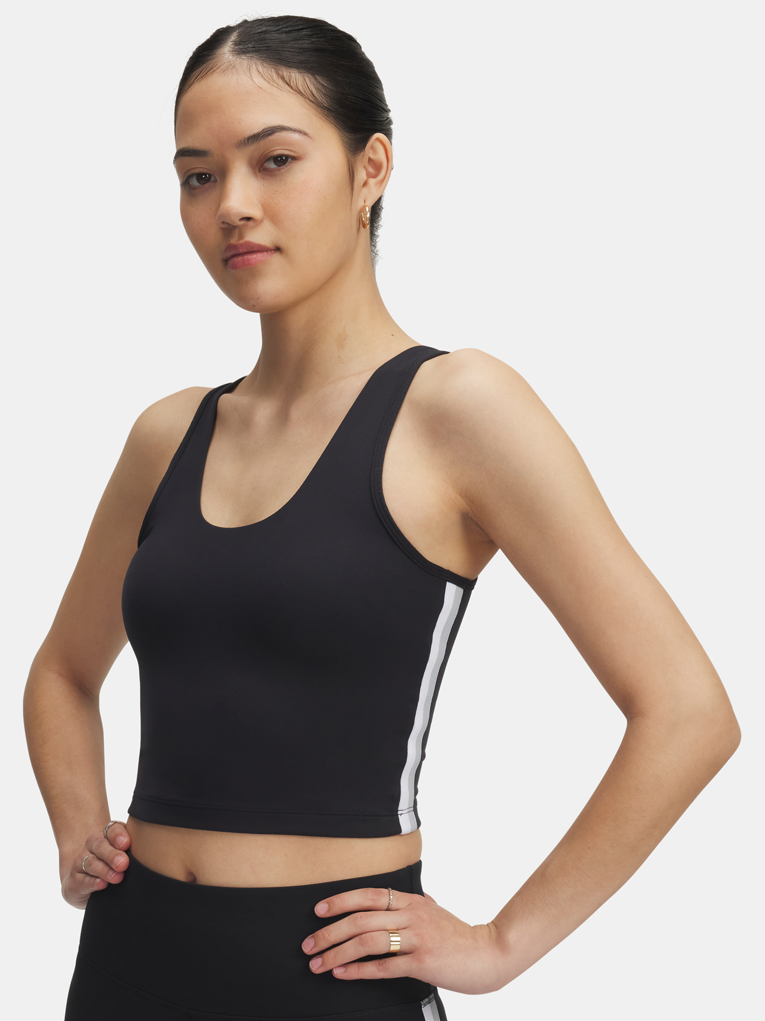 Dámské tílko Under Armour UA Motion Sport Tape Tank-BLK - Dámské