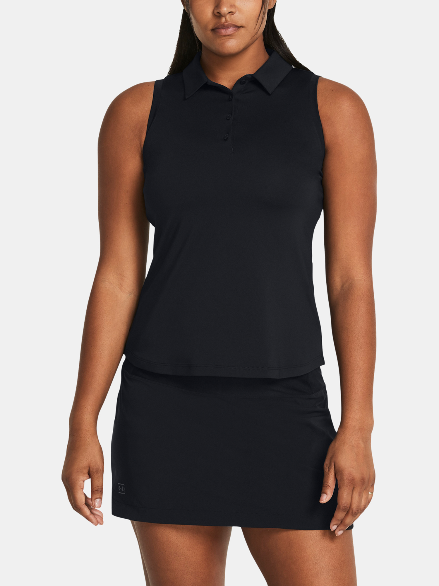 Dámské tílko Under Armour UA Playoff SL Polo-BLK - Dámské