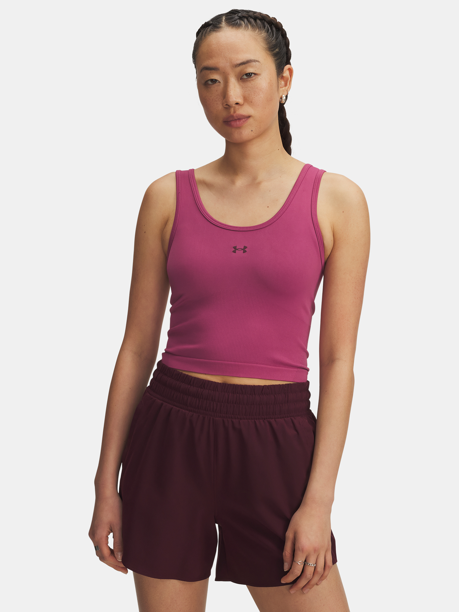 Dámské tílko Under Armour UA Vanish Seamless Tank-RED - Dámské