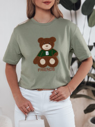 Dámské tričko BAREN s medvídkem