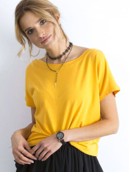 Dámské tričko Fashionhunters V-neck