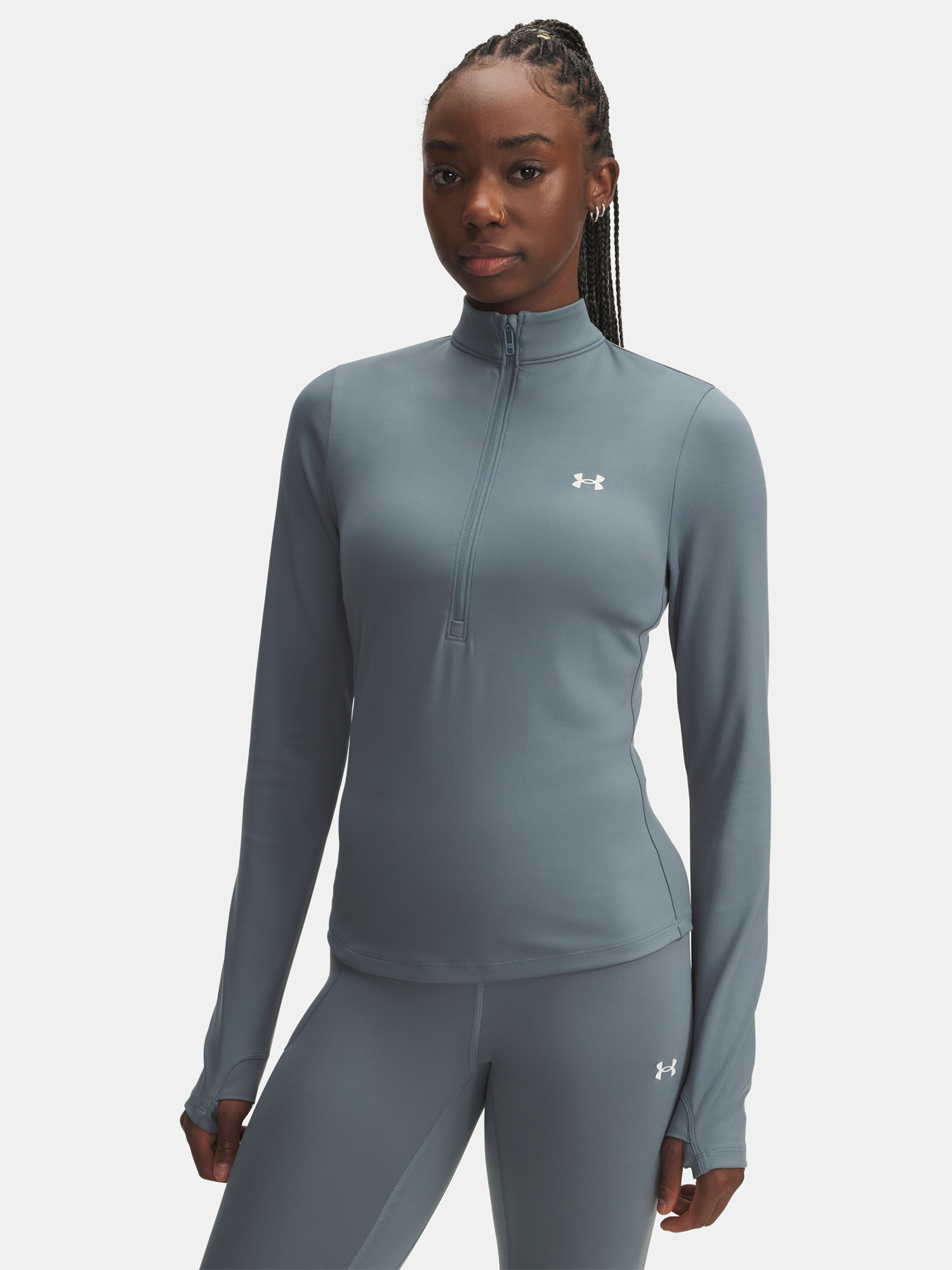 Dámské tričko Under Armour Motion 1/2 Zip EMEA-BLU - Dámské
