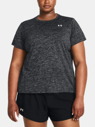 Dámské tričko Under Armour Tech SSC- Twist&-BLK - Dámské