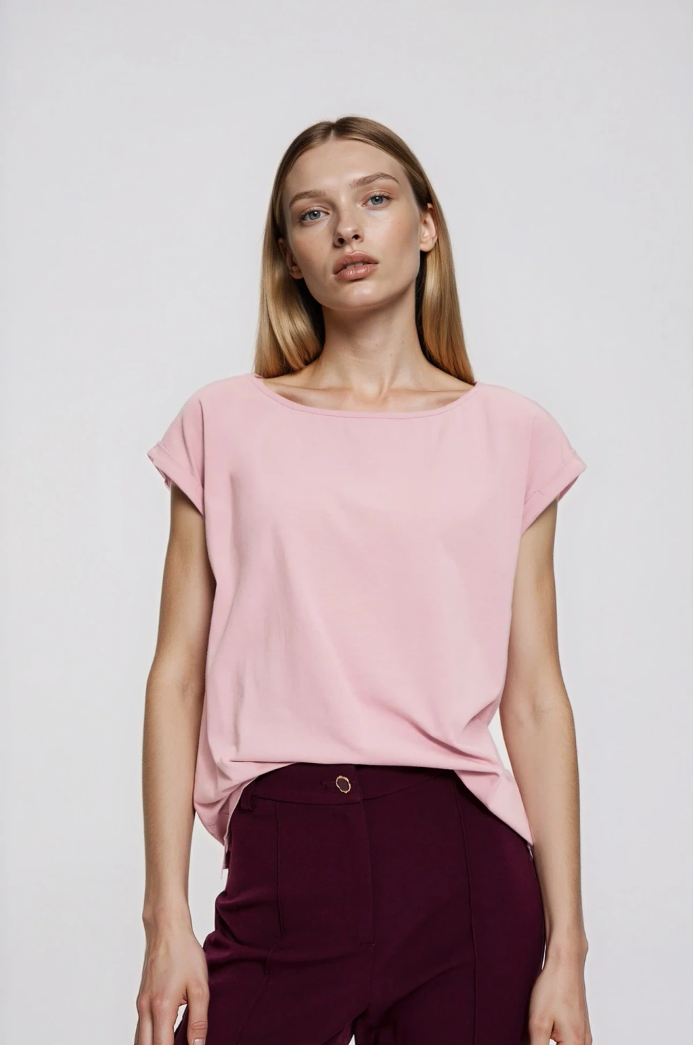 Dámské triko Moodo dusty pink