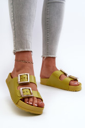 Dámské Žabky Hladké ZAXY