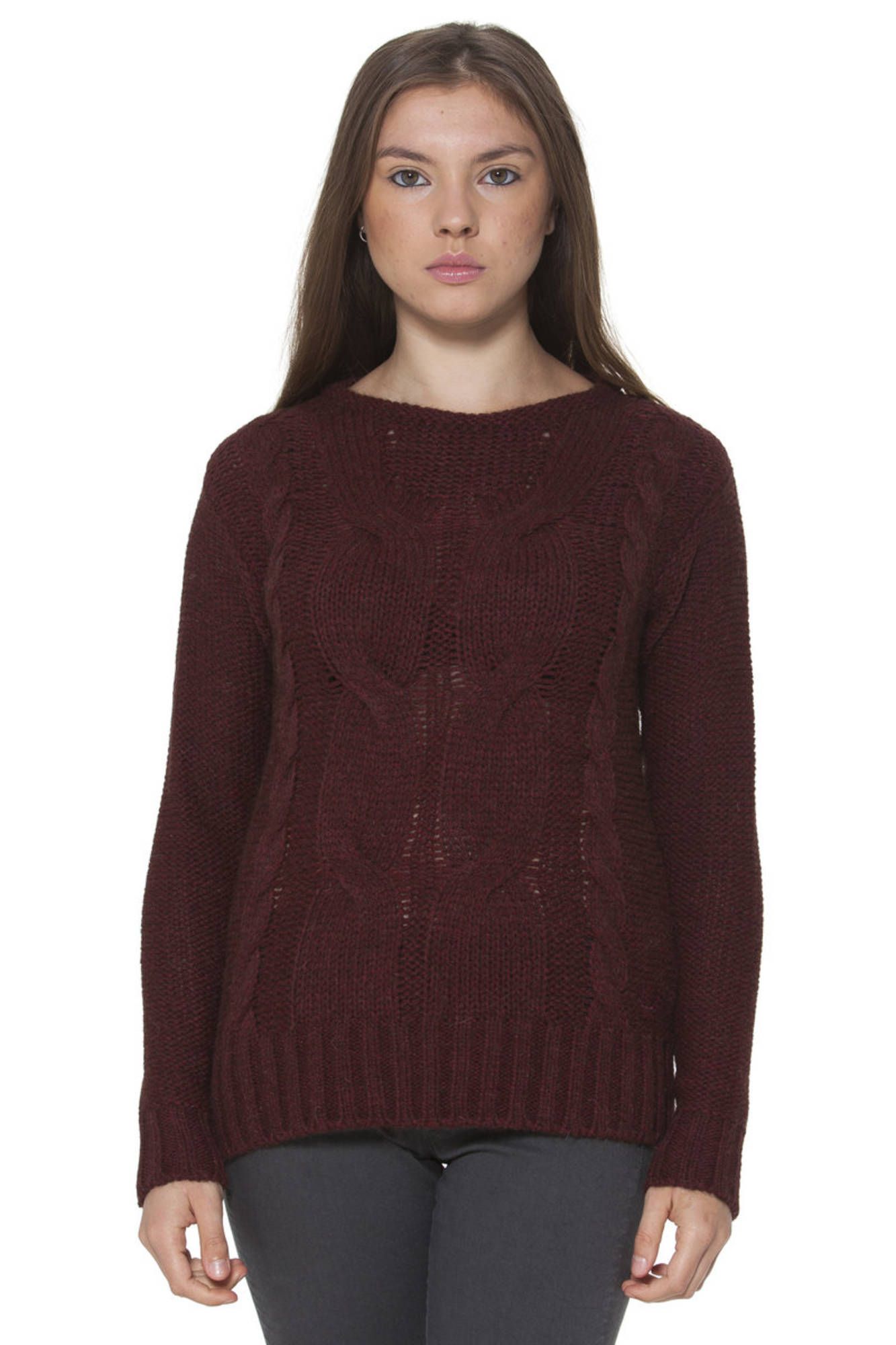 Dámský červený svetr FRED PERRY