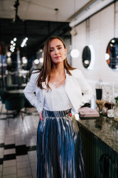 Dámský crop top Trendyol Ostrich