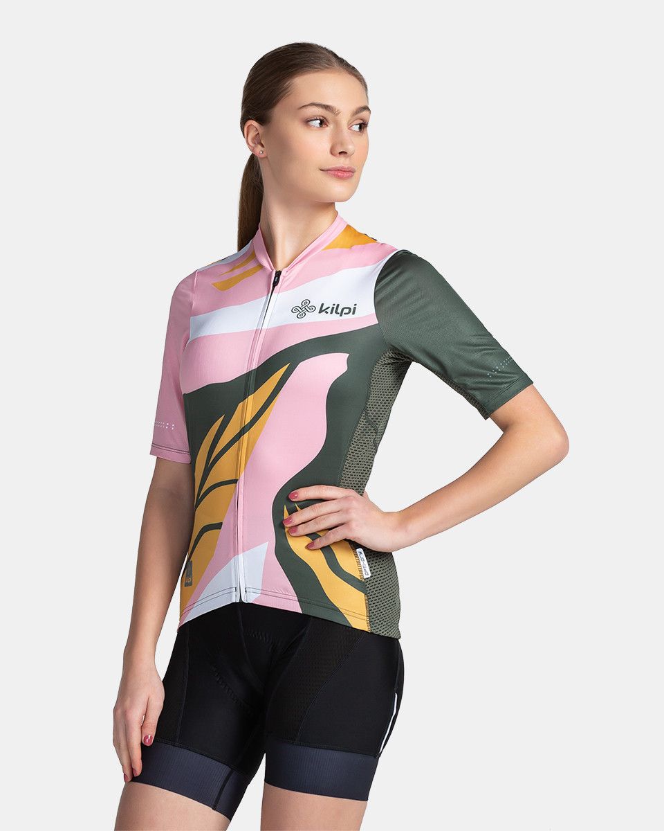 Dámský cyklistický dres Kilpi RITAEL-W Tmavě zelená