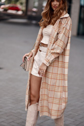 Dámský kabát FASARDI Beige