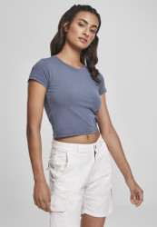 Dámský strečový dres Cropped Tee vintageblue