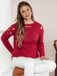 Dámský svetr SLITARIA růžový