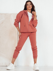 Dámský teplákový souprav AMILIA PREMIUM Barva broskvová DSTREET