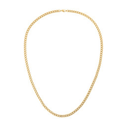 Daniel Wellington Pozlacený unisex náhrdelník z oceli Ellipse DW00402102 50 cm