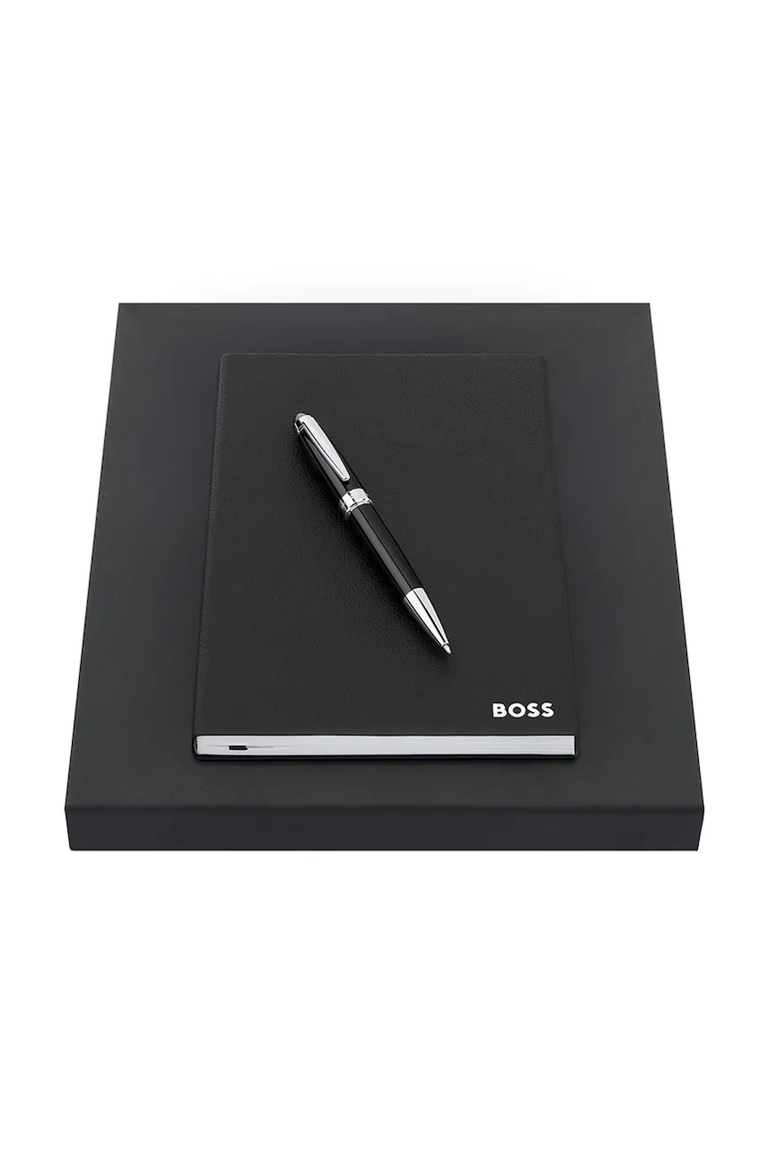 Dárková sada: zápisník a propiska BOSS Essential