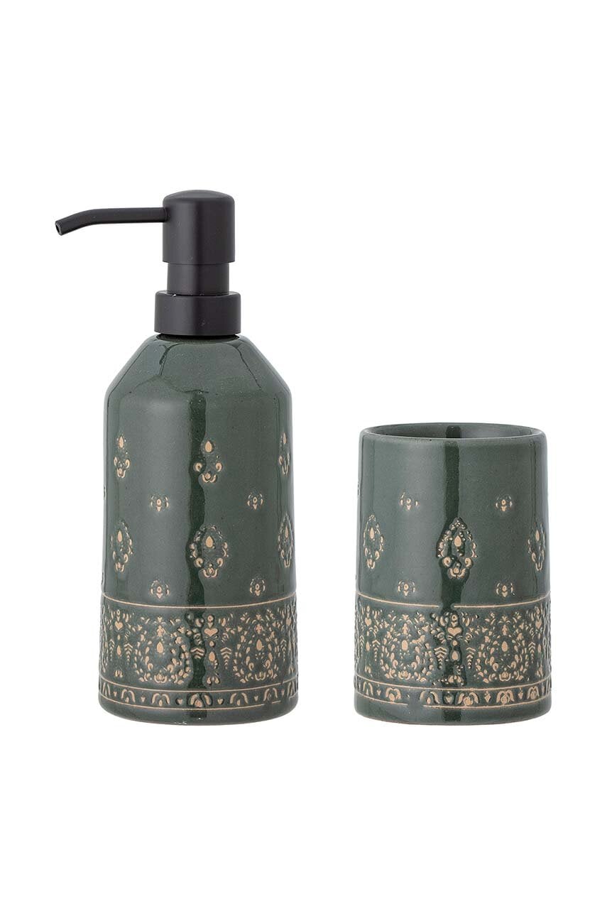 Dávkovač mýdla a držák kartáčku Bloomingville Cheran 2-pack