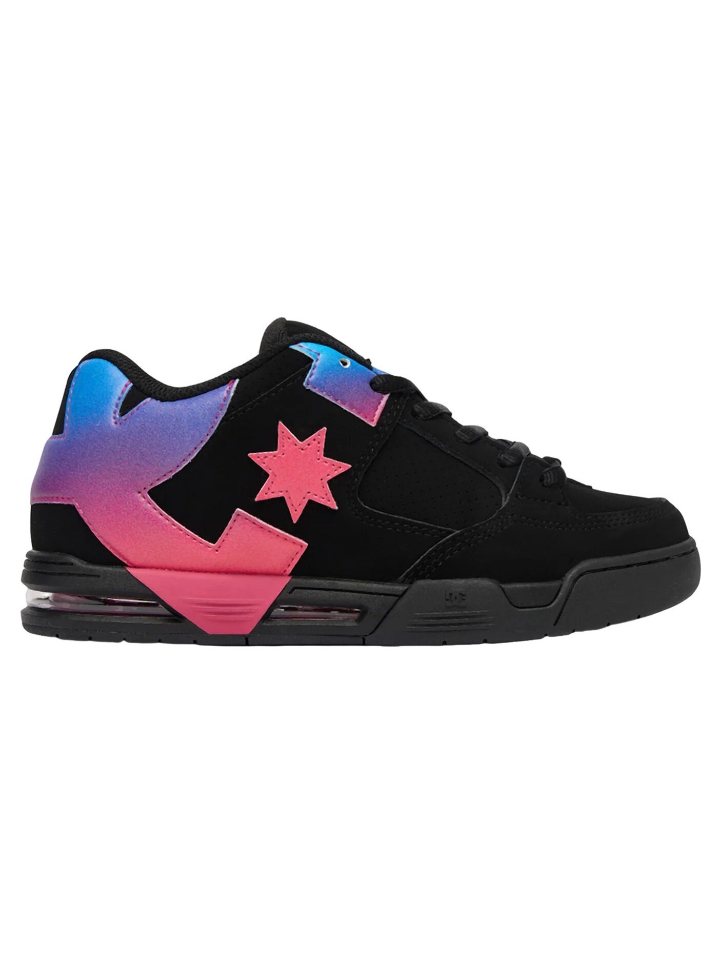 Dc shoes dámské boty Command Black / Multi | Černá | Velikost 37 EU
