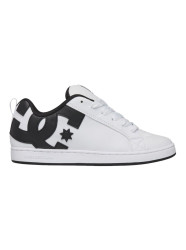 Dc shoes dámské boty Court Graffik White / Black | Černá | Velikost 38,5 EU