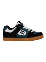 Dc shoes dětské boty Pure Black / White / Emerald | Černá | Velikost 37 EU
