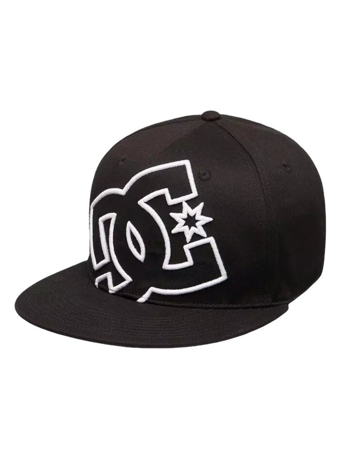 Dc shoes kšiltovka Dc Double That Cap Black 2 | Černá | Velikost One Size | 100% bavlna