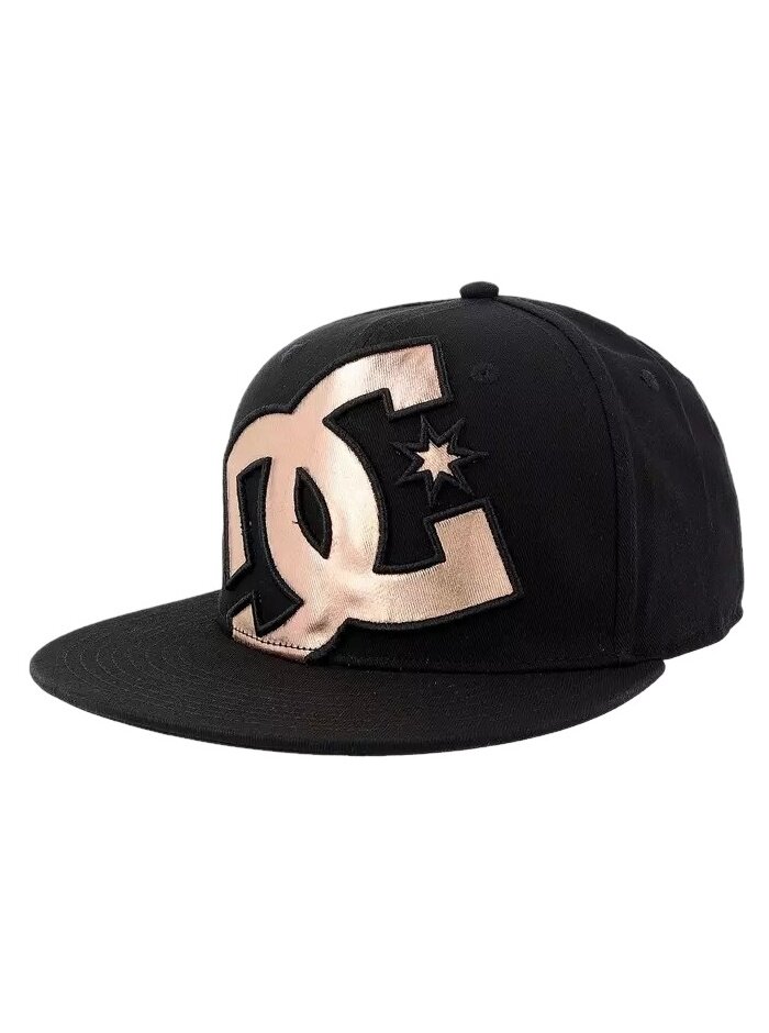 Dc shoes kšiltovka Dc Double That Cap Black Tint | Černá | Velikost One Size | 100% bavlna