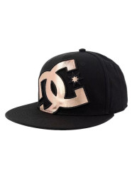 Dc shoes kšiltovka Dc Double That Cap Black Tint | Černá | Velikost One Size | 100% bavlna