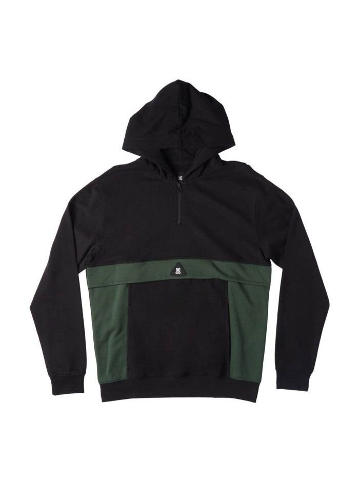 Dc shoes pánská mikina Optics Black | Černá | Velikost M | 100% bavlna