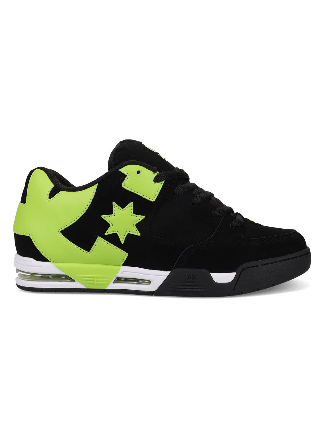 Dc shoes pánské boty Command Black / Lime | Černá | Velikost 11,5 US