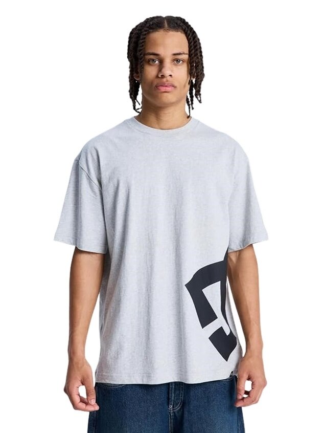 Dc shoes pánské tričko Dc Lanai Hss Light Heather Grey | Šedá | Velikost L