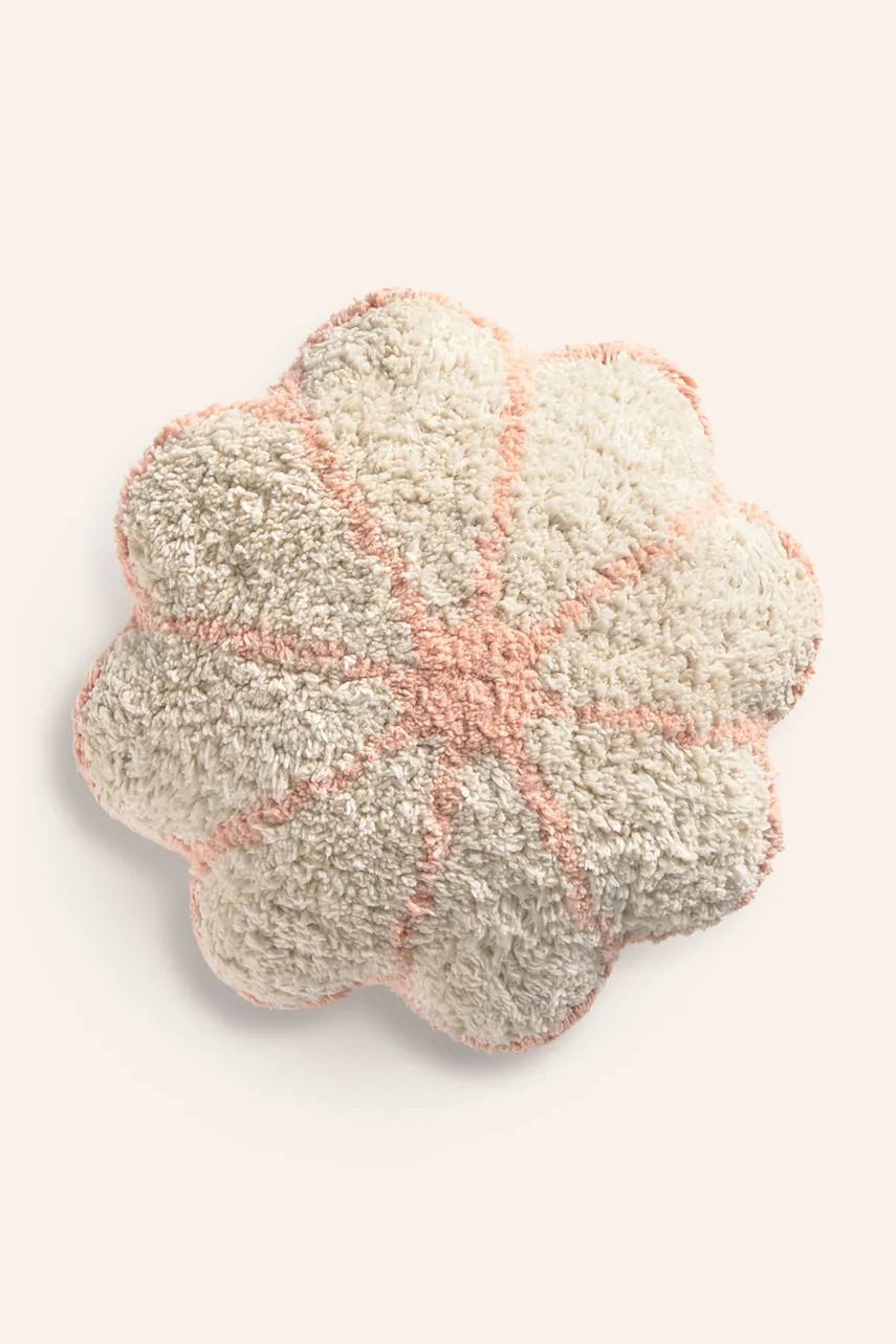 Dekorativní bavlněný polštář Calma House Camp 32 x 32 cm