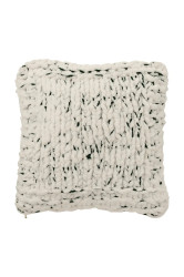 Dekorativní polštář s bavlnou J-Line 50 x 50 x 15 cm