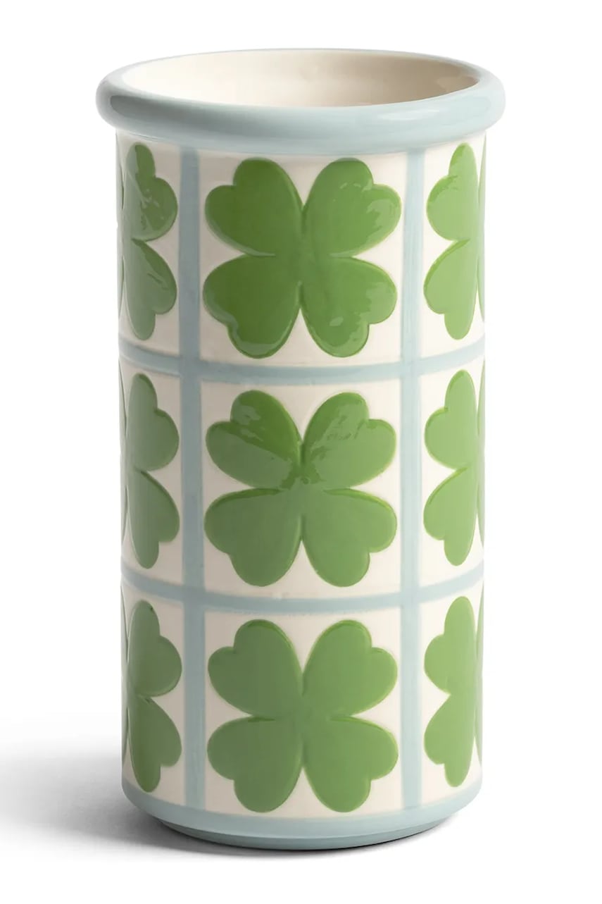 Dekorativní váza &k amsterdam patch clover 16,5 x 9 cm