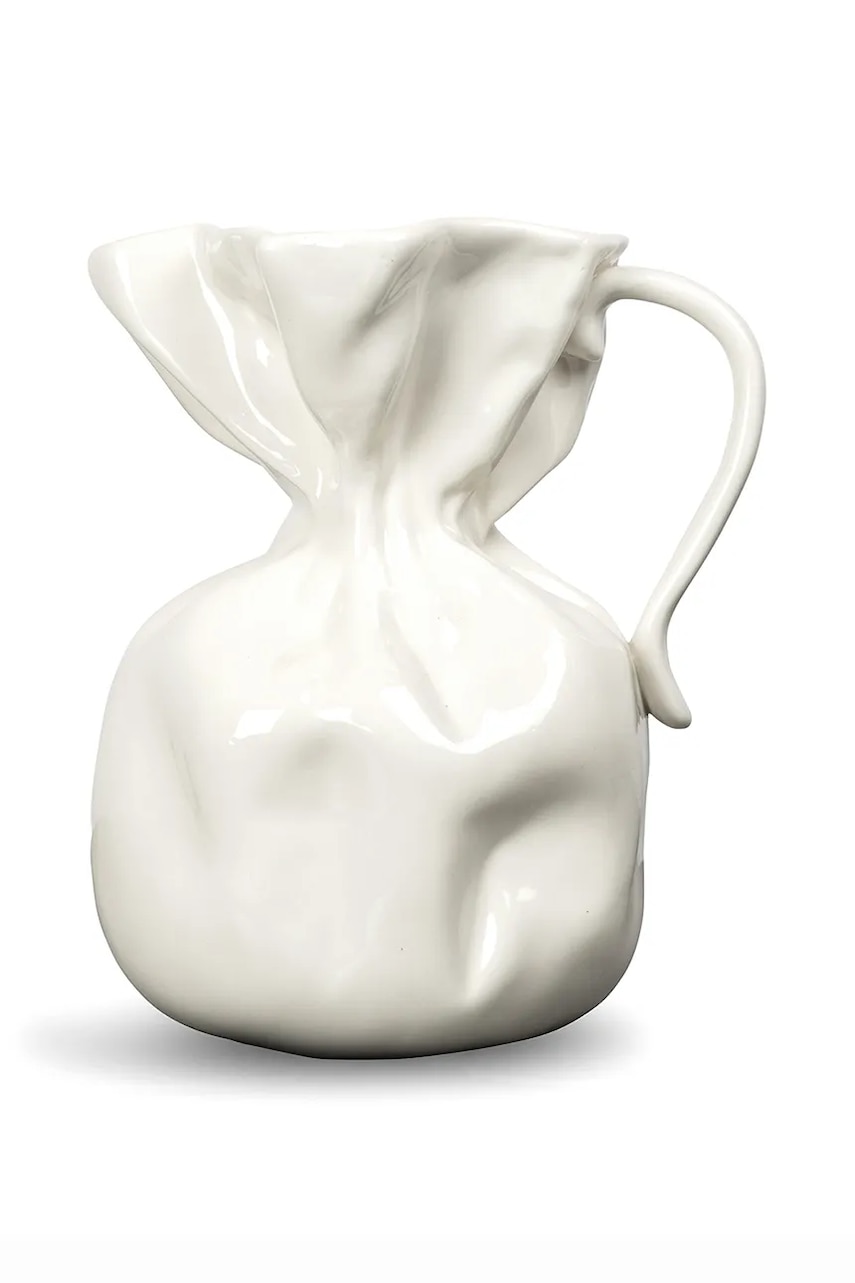 Dekorativní váza Byon Crumple White