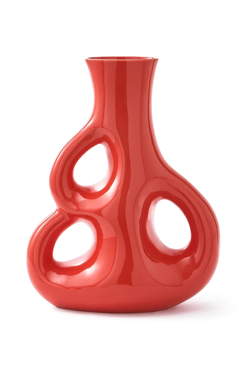 Dekorativní váza Pols Potten three ears red M