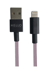 Design Letters  Nabíjecí kabel USB-C  Lightning 1 m