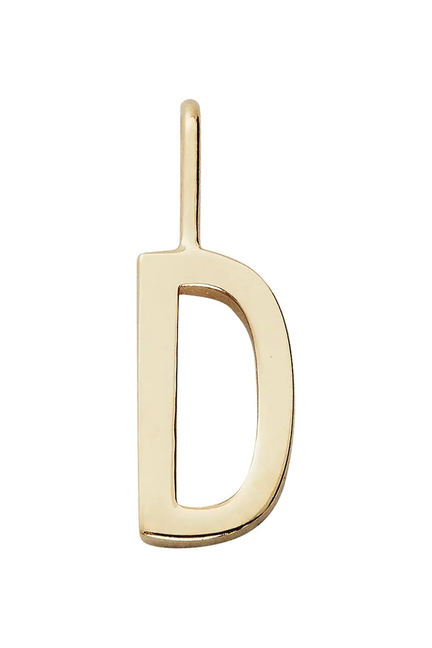 Design Letters  Pozlacený stříbrný přívěsek