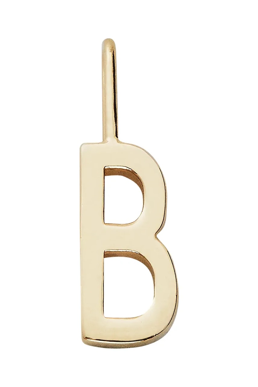 Design Letters  Pozlacený stříbrný přívěsek