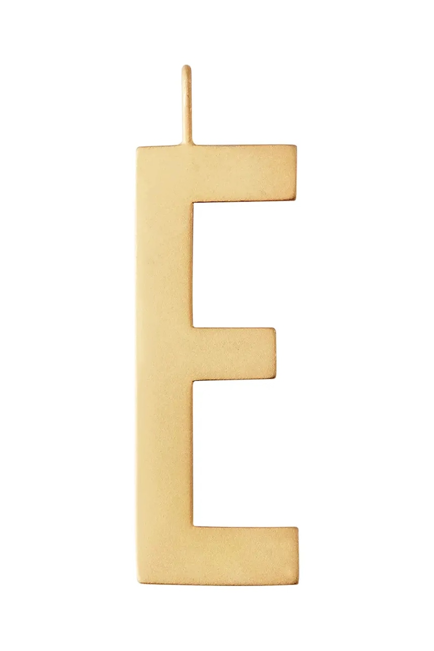 Design Letters  Pozlacený stříbrný přívěsek
