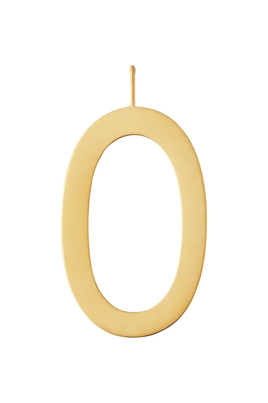 Design Letters  Pozlacený stříbrný přívěsek