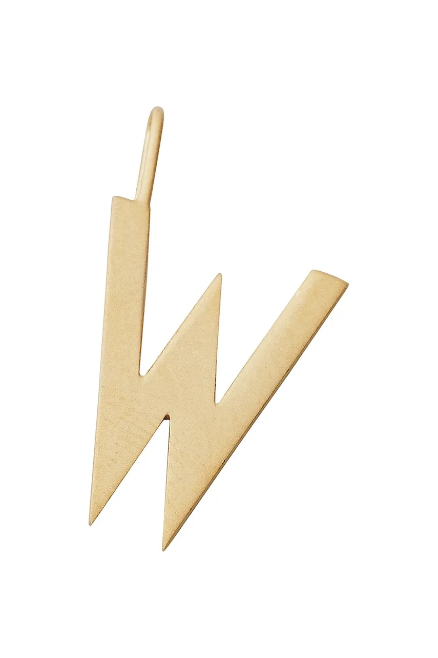 Design Letters  Pozlacený stříbrný přívěsek