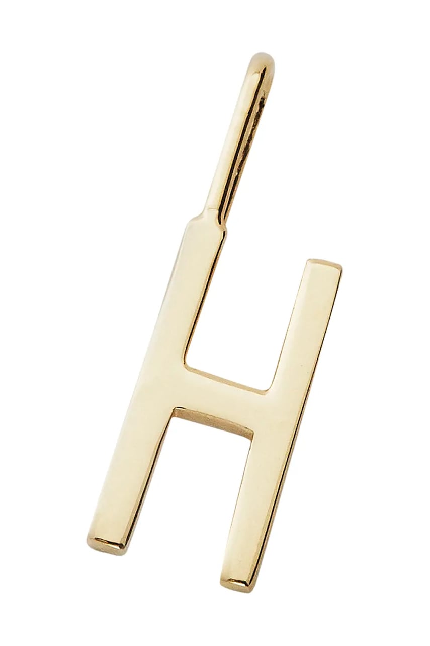 Design Letters  Pozlacený stříbrný přívěsek