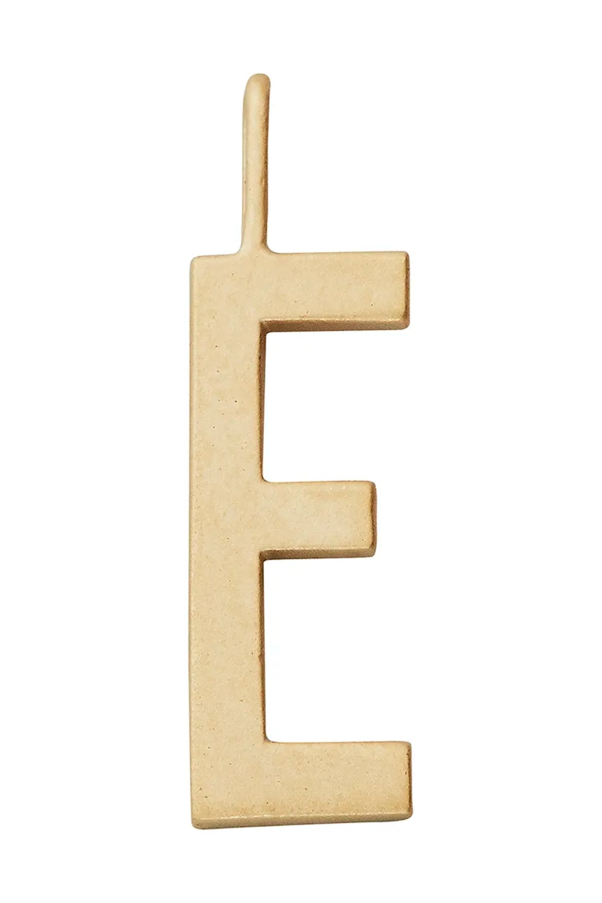 Design Letters  Pozlacený stříbrný přívěsek