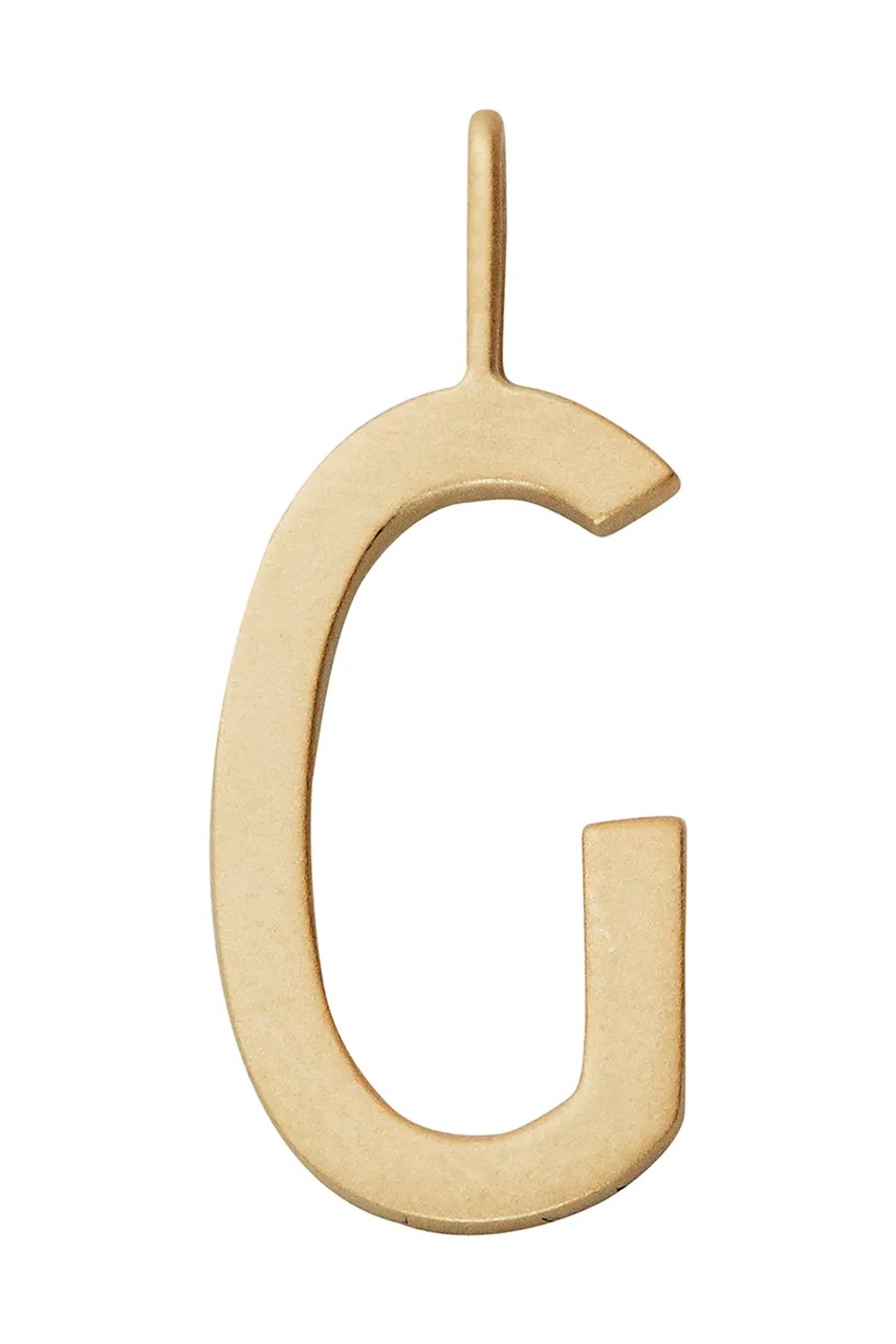 Design Letters  Pozlacený stříbrný přívěsek