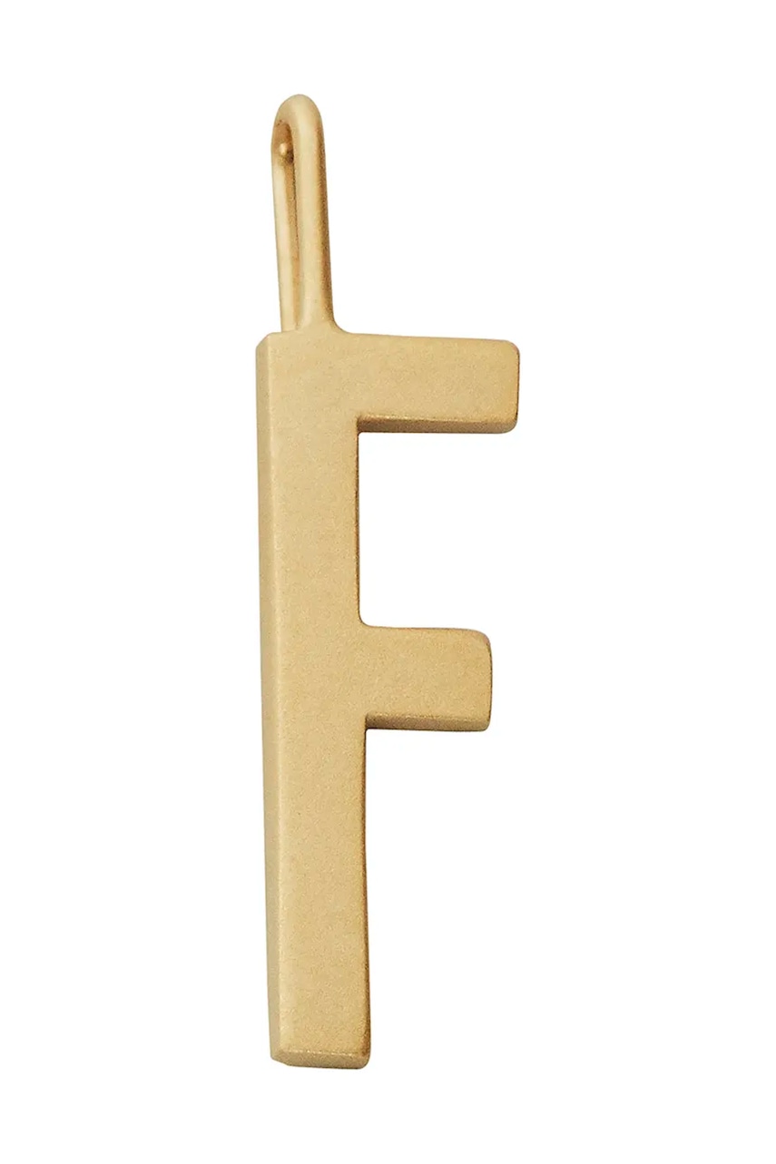 Design Letters  Pozlacený stříbrný přívěsek