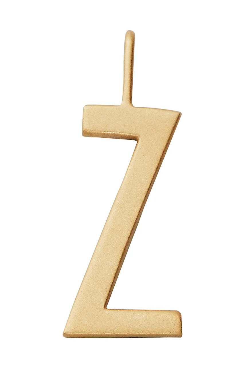 Design Letters  Pozlacený stříbrný přívěsek