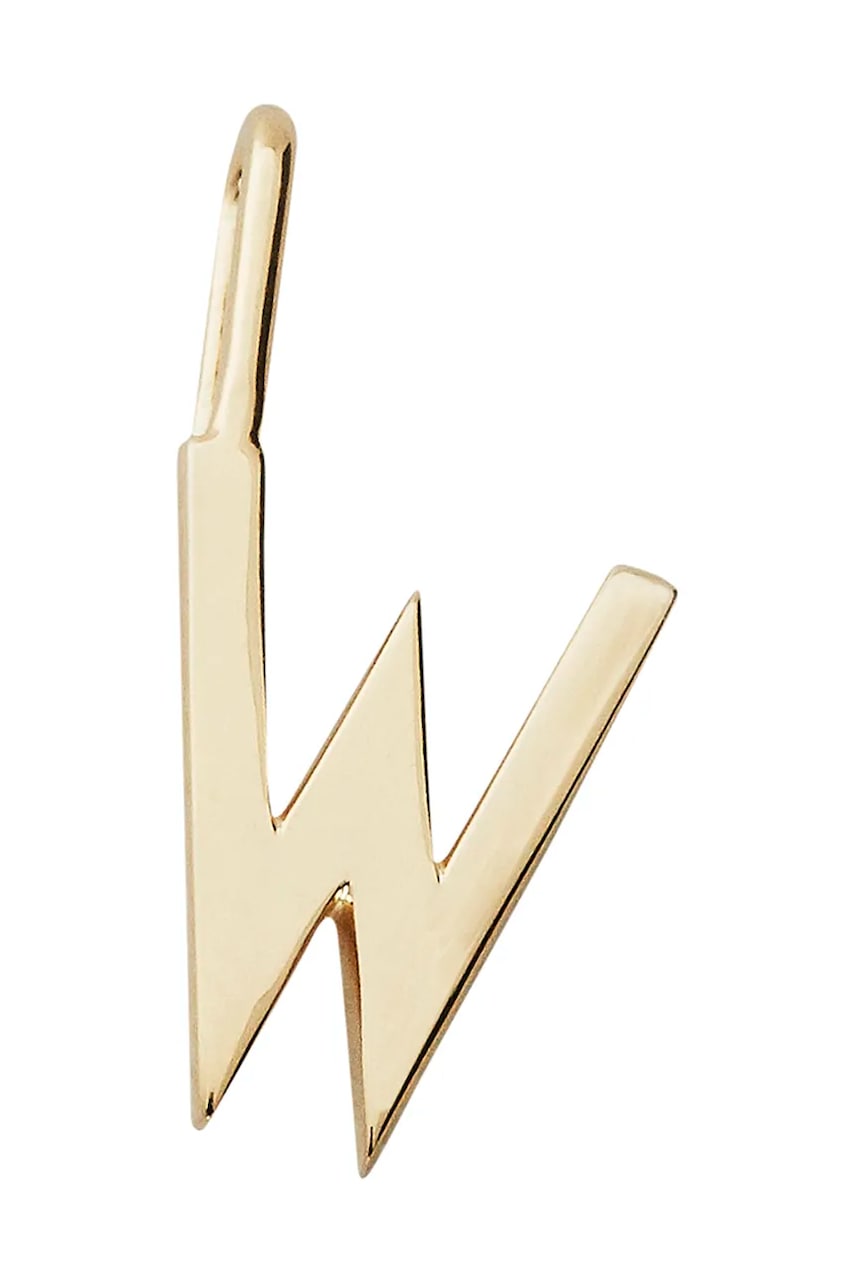 Design Letters  Pozlacený stříbrný přívěsek