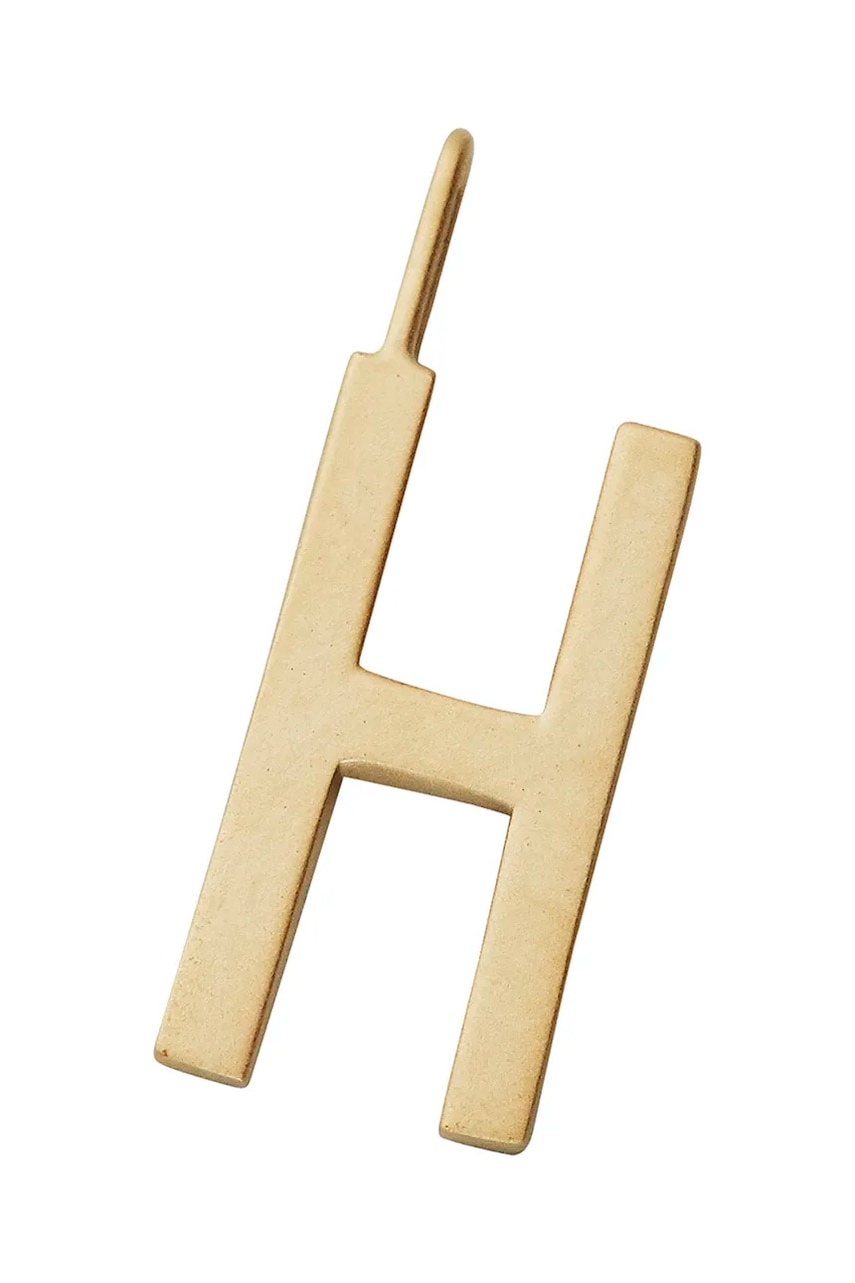 Design Letters  Pozlacený stříbrný přívěsek