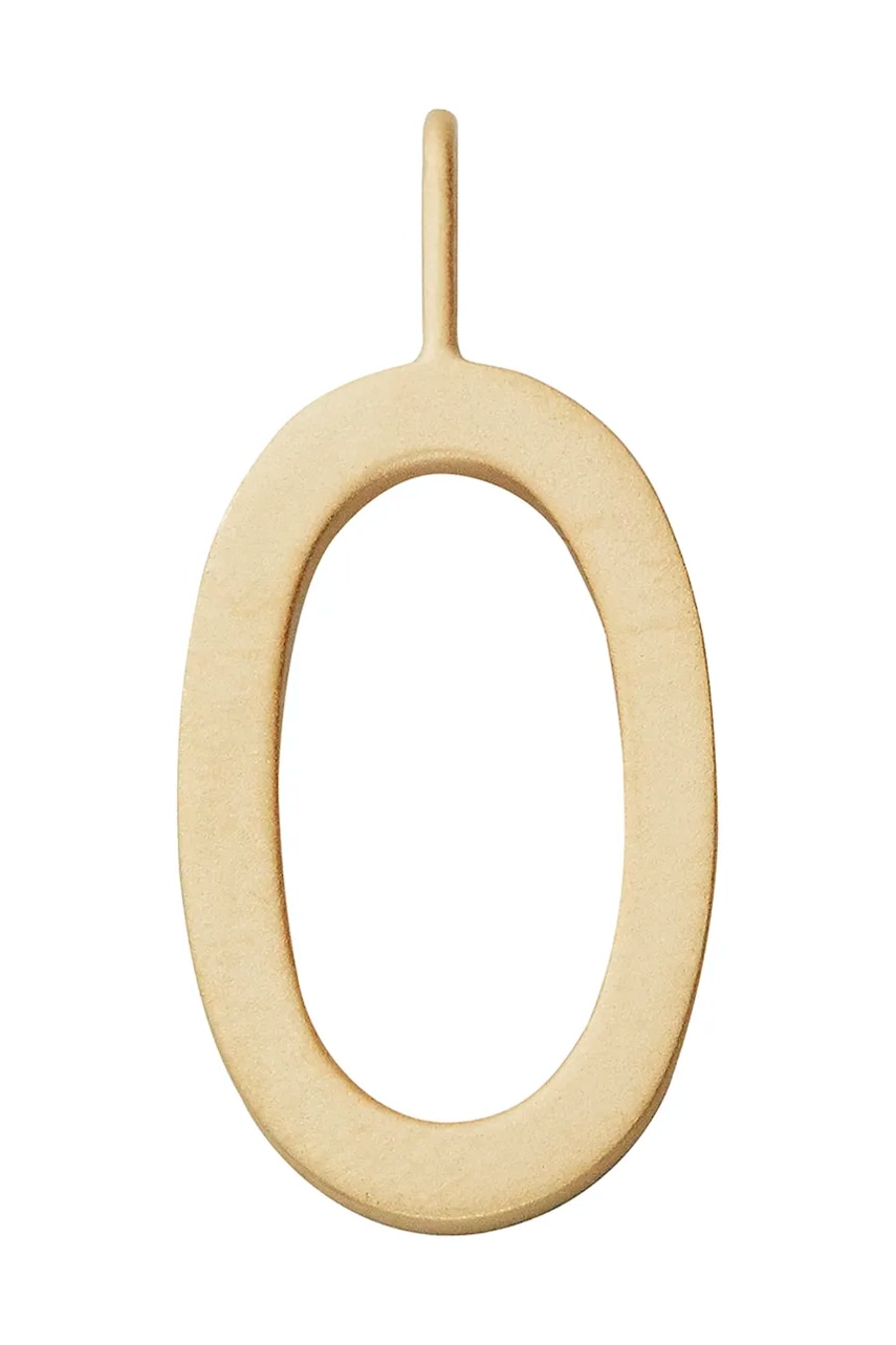 Design Letters  Pozlacený stříbrný přívěsek