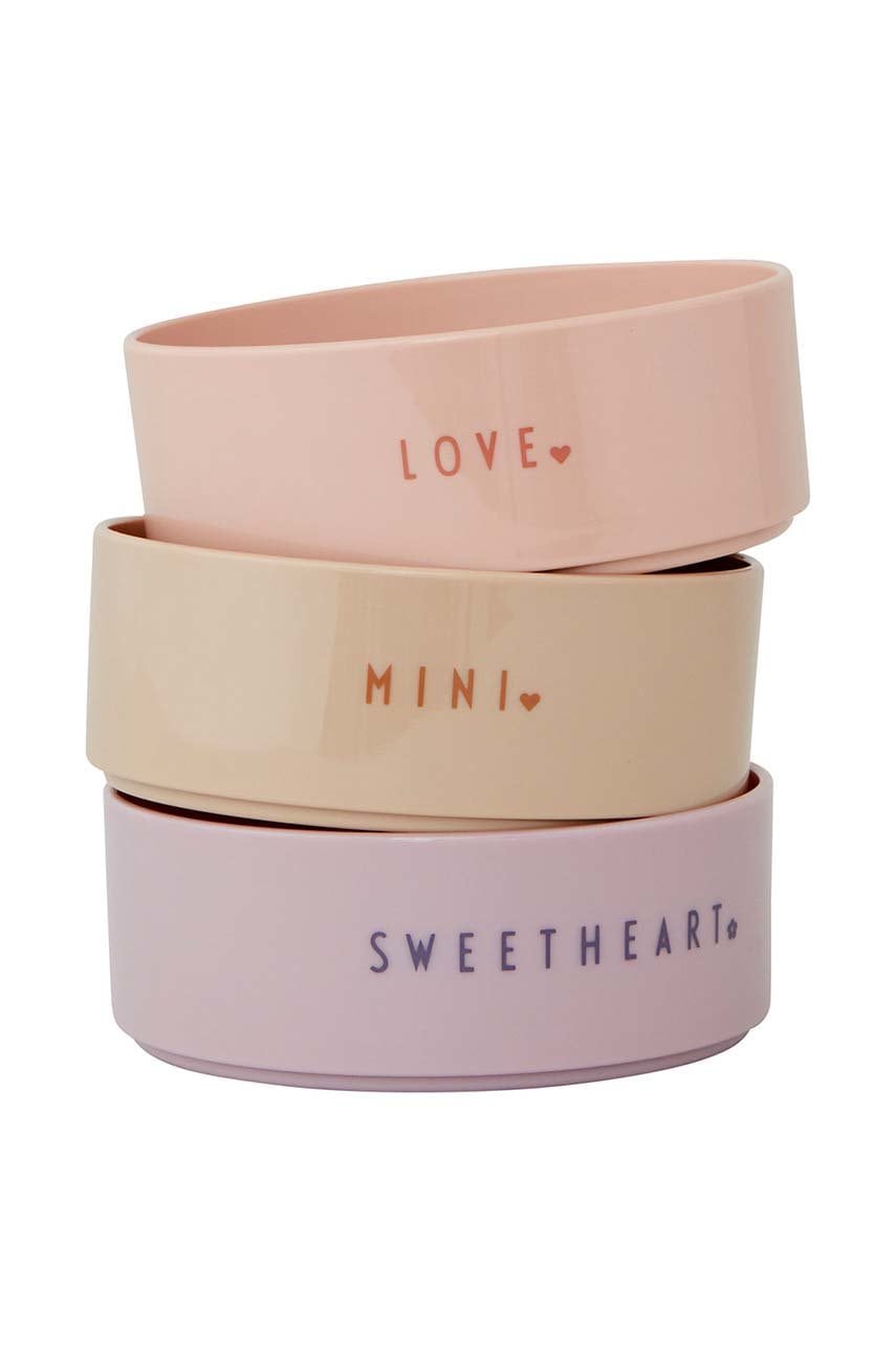 Design Letters  Sada misek  Mini favourite bowl set 3-pack