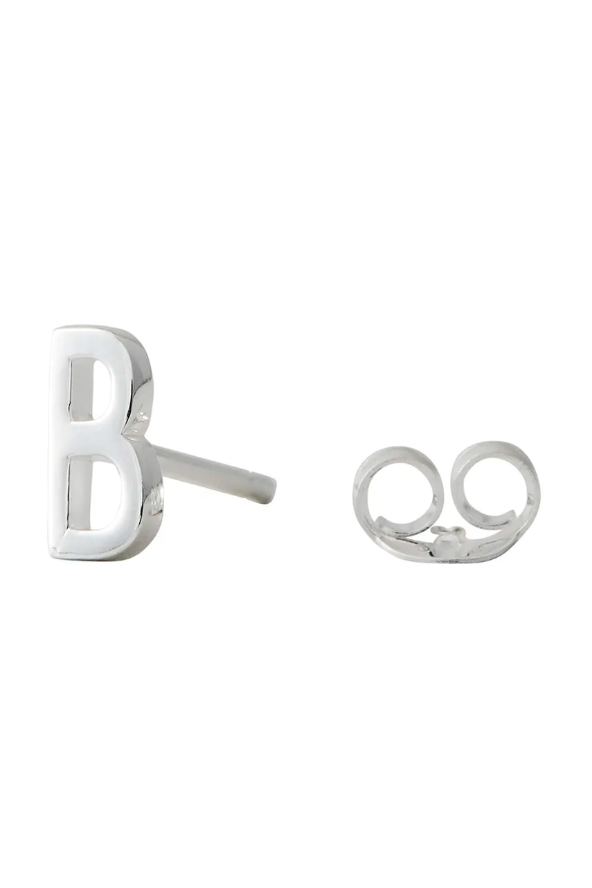 Design Letters  Stříbrná náušnice